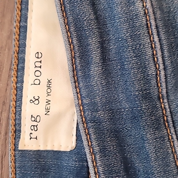 Rag&Bone jeans Cate Mid-Rise Ankle Skinny. Size 29 Lightwash. Super cute. - Picture 2 of 6